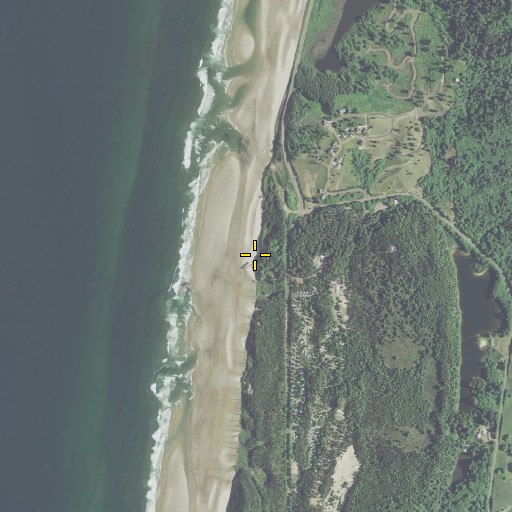 Aerial/Satellite Image of Miles Creek, OR