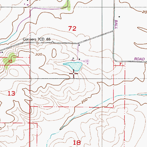 Topographic Map of Dejong Dam, OR