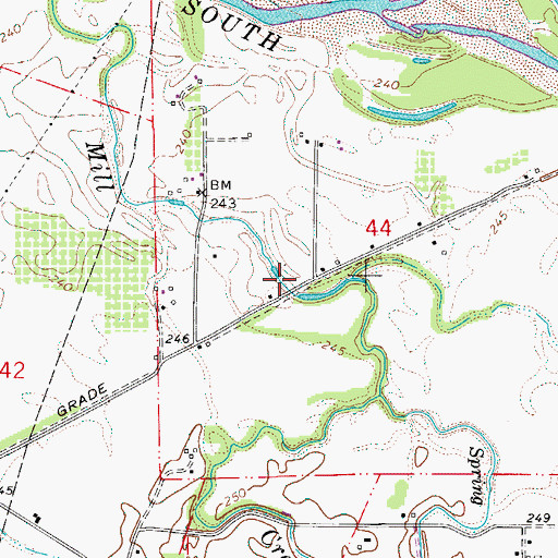 Topographic Map of Renner (historical), OR