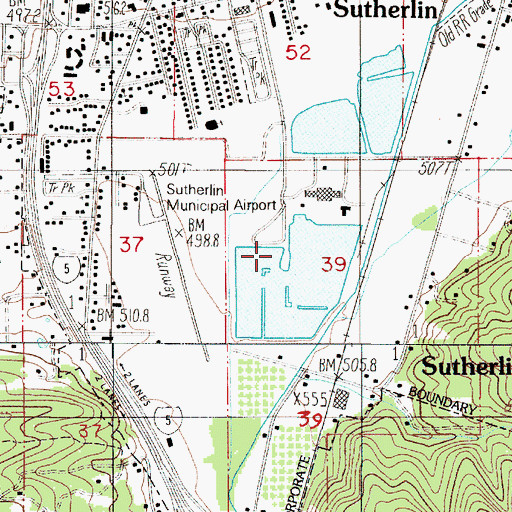 Topographic Map of Ornoname 15 Dam, OR