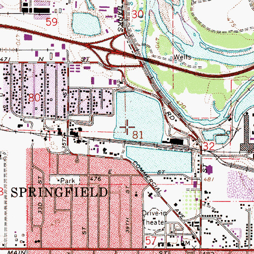 Topographic Map of Ornoname 18 Dam, OR