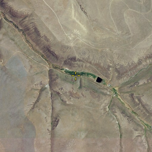Aerial/Satellite Image of Papersack Cemetery, OR
