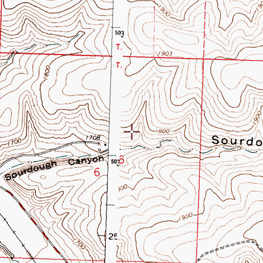 Topographic Map of Munkers Spring, OR