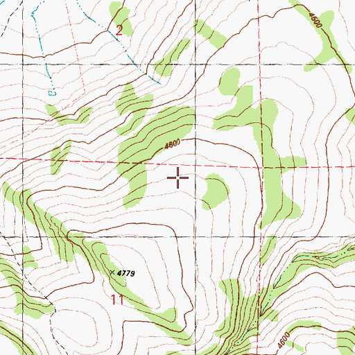 Topographic Map of Summit Reservoir, OR