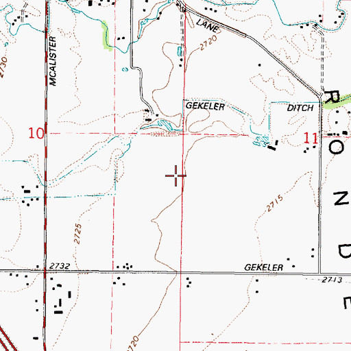 Topographic Map of Rambling Rotors Heliport, OR