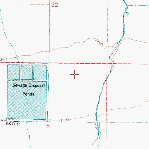 Topographic Map of Saint Elizabeth Community Hospital Helipad, OR