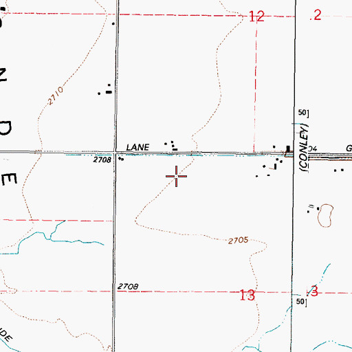 Topographic Map of Union County, OR