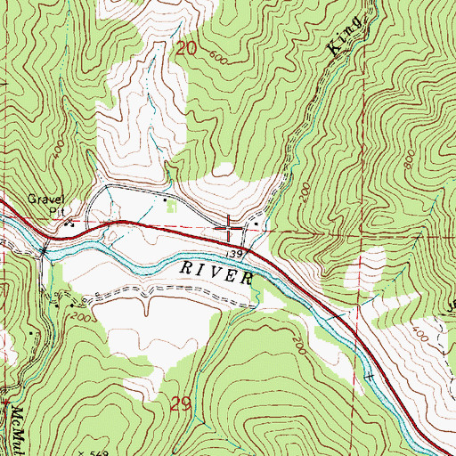 Topographic Map of Angora Post Office (historical), OR