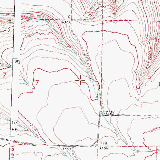 Topographic Map of Davidson Post Office (historical), OR