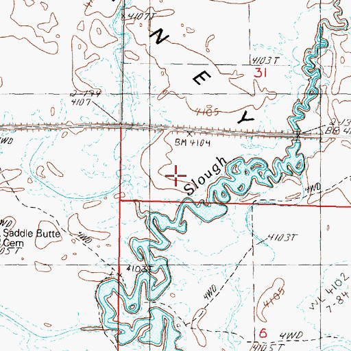 Topographic Map of Del Norte Post Office (historical), OR