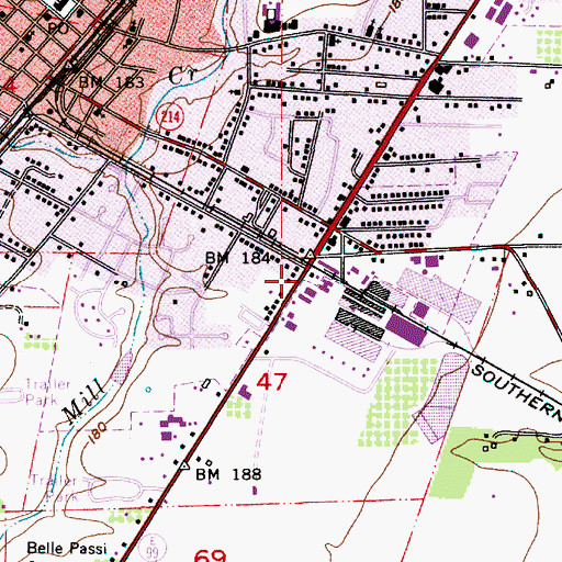 Topographic Map of Highway Post Office (historical), OR