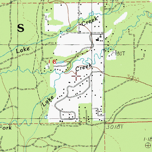 Topographic Map of Matoles Post Office (historical), OR