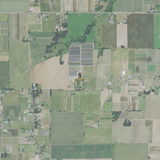 Aerial/Satellite Image of Orville Post Office (historical), OR