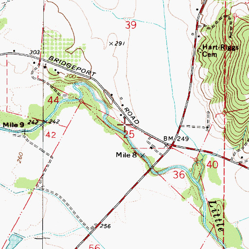 Topographic Map of Polk Post Office (historical), OR