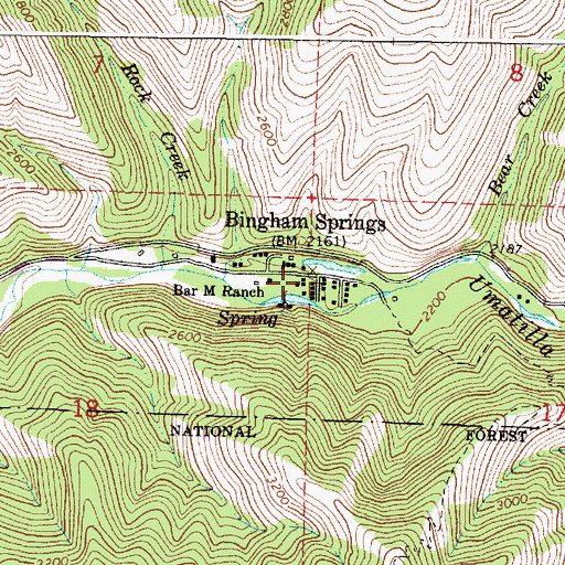 Topographic Map of Purdy Post Office (historical), OR