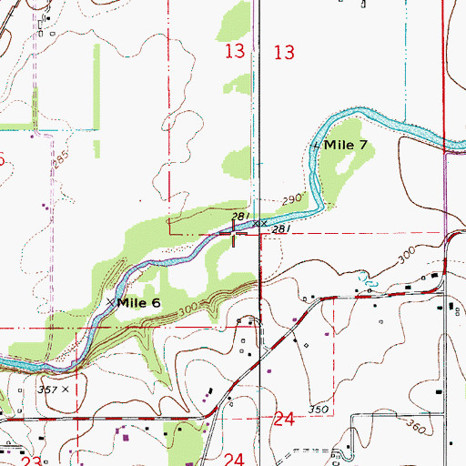 Topographic Map of Santyam Forks Post Office (historical), OR