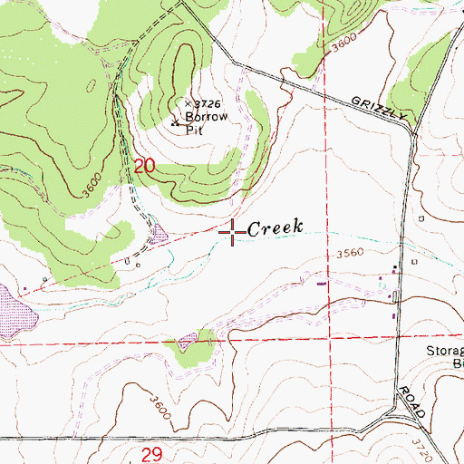 Topographic Map of Willoughby Post Office (historical), OR