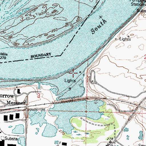 Topographic Map of Coyote Post Office (historical), OR