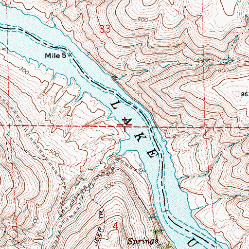Topographic Map of Early Post Office (historical), OR