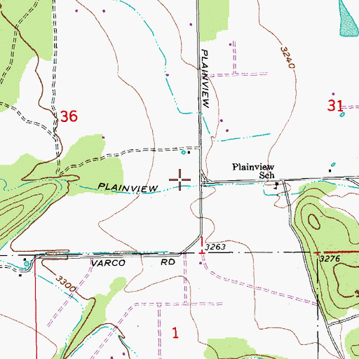 Topographic Map of Gist Post Office (historical), OR