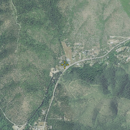 Aerial/Satellite Image of Herling Post Office (historical), OR