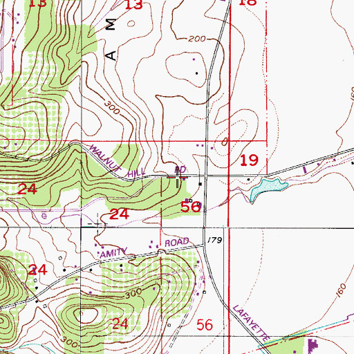 Topographic Map of Mount Hood Post Office (historical), OR