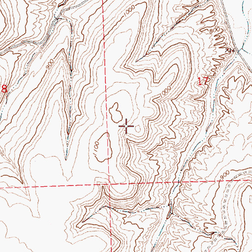 Topographic Map of Oasis Post Office (historical), OR