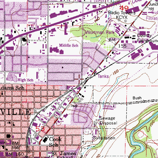 Topographic Map of Sully (historical), OR