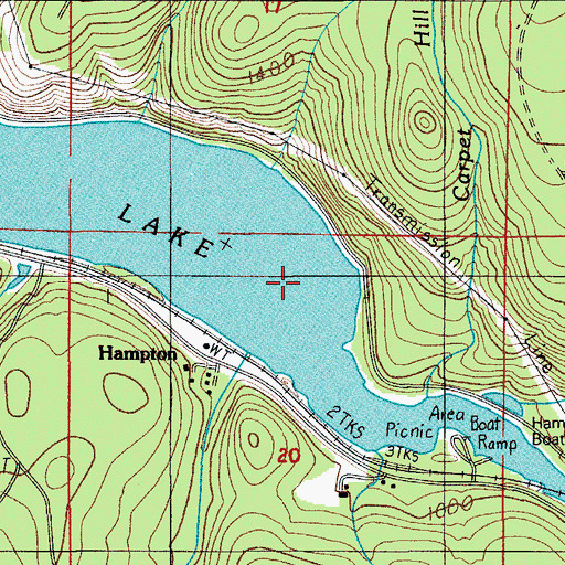 Topographic Map of Lawler (historical), OR