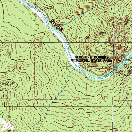 Topographic Map of Delfit (historical), OR