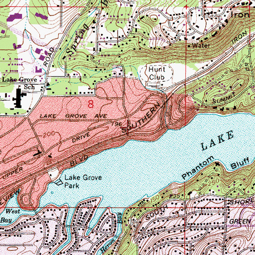 Topographic Map of Goodin (historical), OR