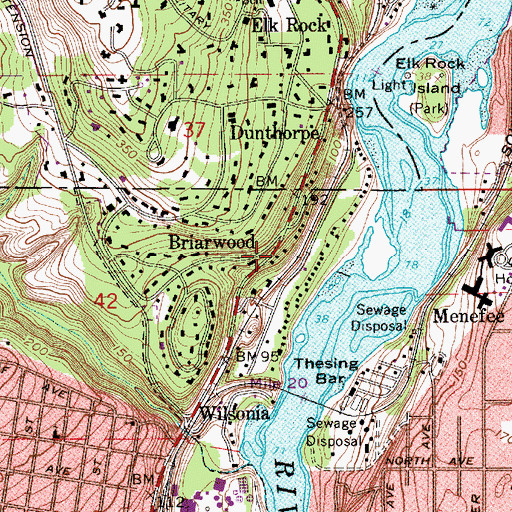 Topographic Map of Rock Spur (historical), OR