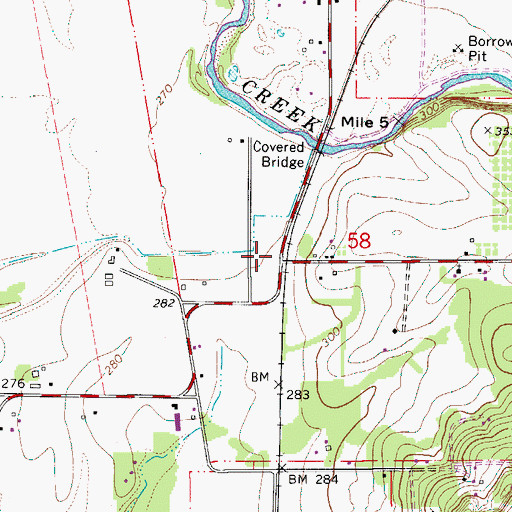 Topographic Map of Gilkey (historical), OR