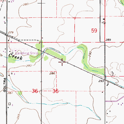 Topographic Map of Cranor (historical), OR