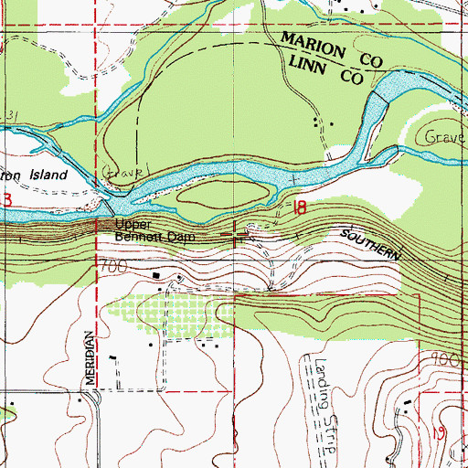 Topographic Map of Kiphart (historical), OR