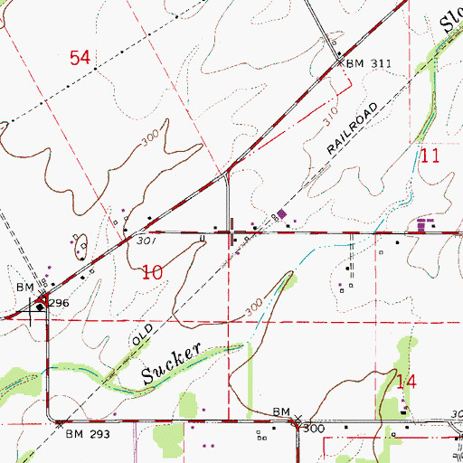 Topographic Map of Munkers (historical), OR