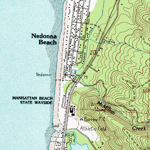 Topographic Map of Haddon (historical), OR