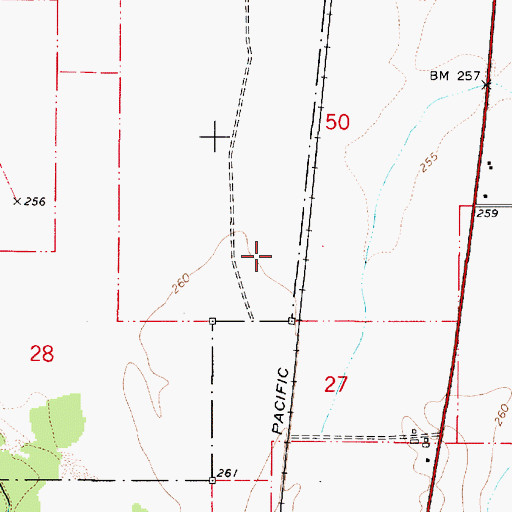 Topographic Map of Reckards (historical), OR