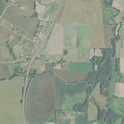 Aerial/Satellite Image of Seghers, OR