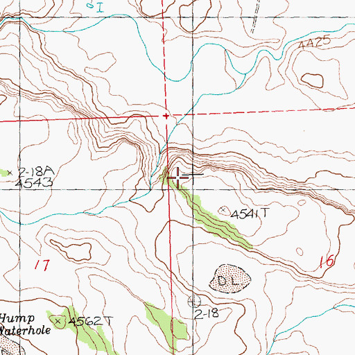 Topographic Map of High Desert, OR