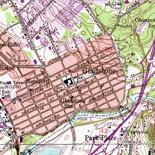 Topographic Map of Max Patterson Memorial City Park, OR