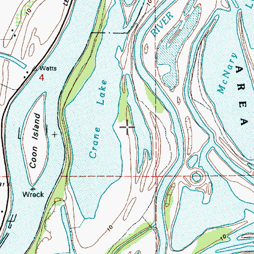 Topographic Map of Domeyer Lake, OR