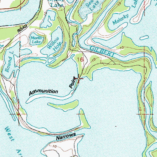 Topographic Map of Holman Point, OR