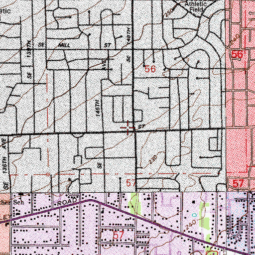 Topographic Map of Serendipity Center, OR