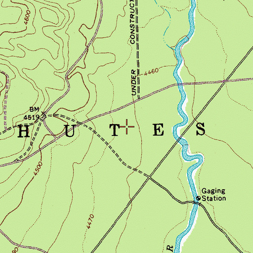 Topographic Map of Cultus Corral Horse Camp, OR