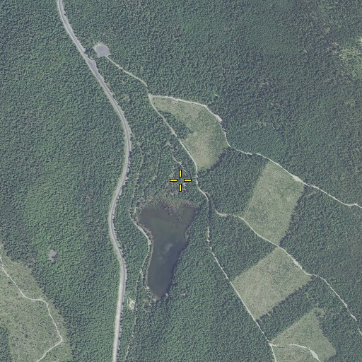 Aerial/Satellite Image of Frog Lake Recreation Site, OR