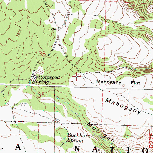 Topographic Map of Nine Top Camp, OR