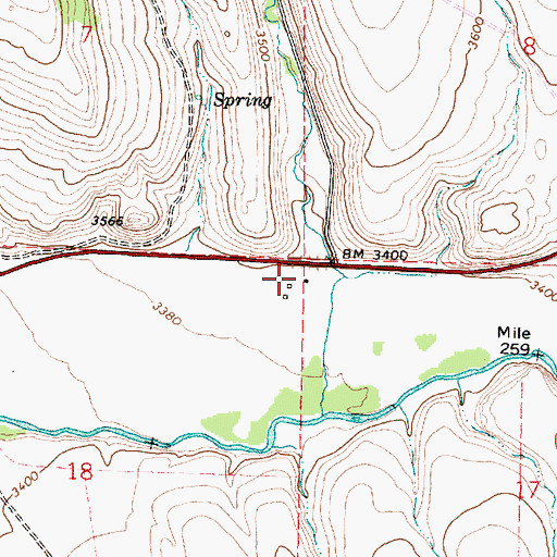 Topographic Map of H Coombs Ranch, OR