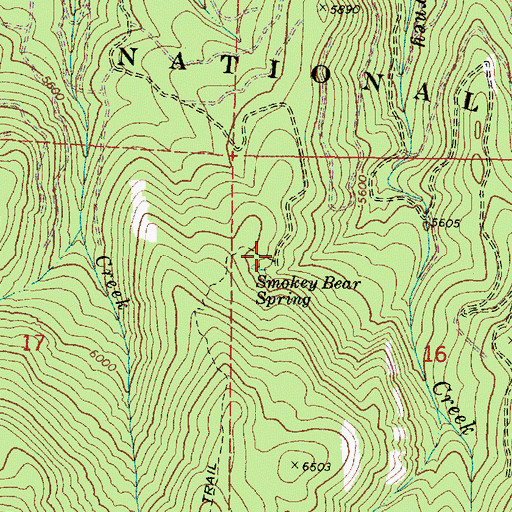 Topographic Map of Table Rock Trailhead, OR