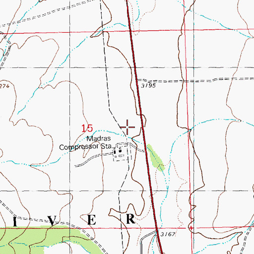 Topographic Map of Joe Weigand Well, OR